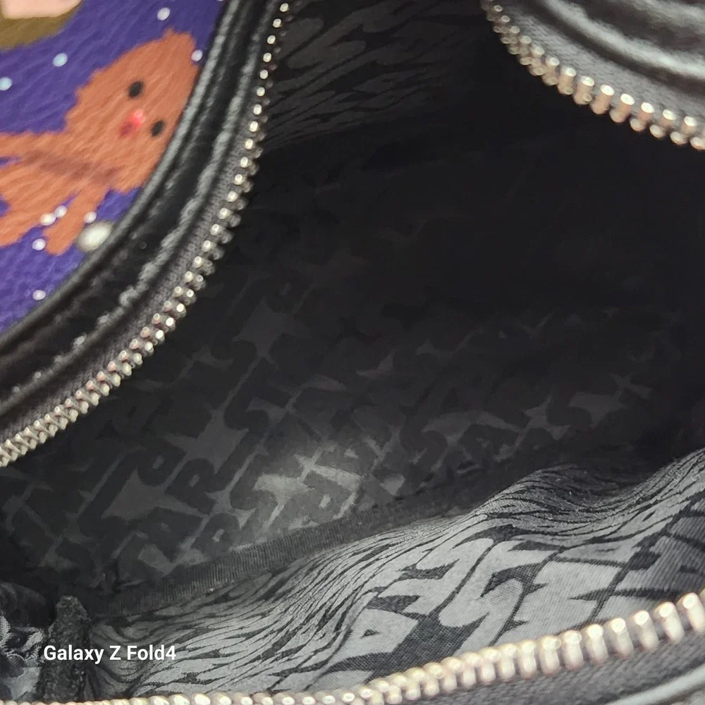 Loungefly Star Wars‎ Chibi Galaxy Purple Mini Backpack Vegan Leather Disney Bag